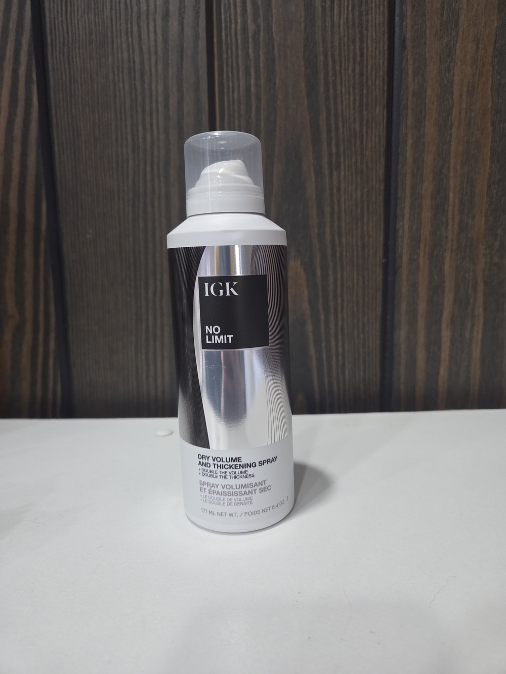 IGK No Limit Dry Volume & Thickening Spray - Silver
